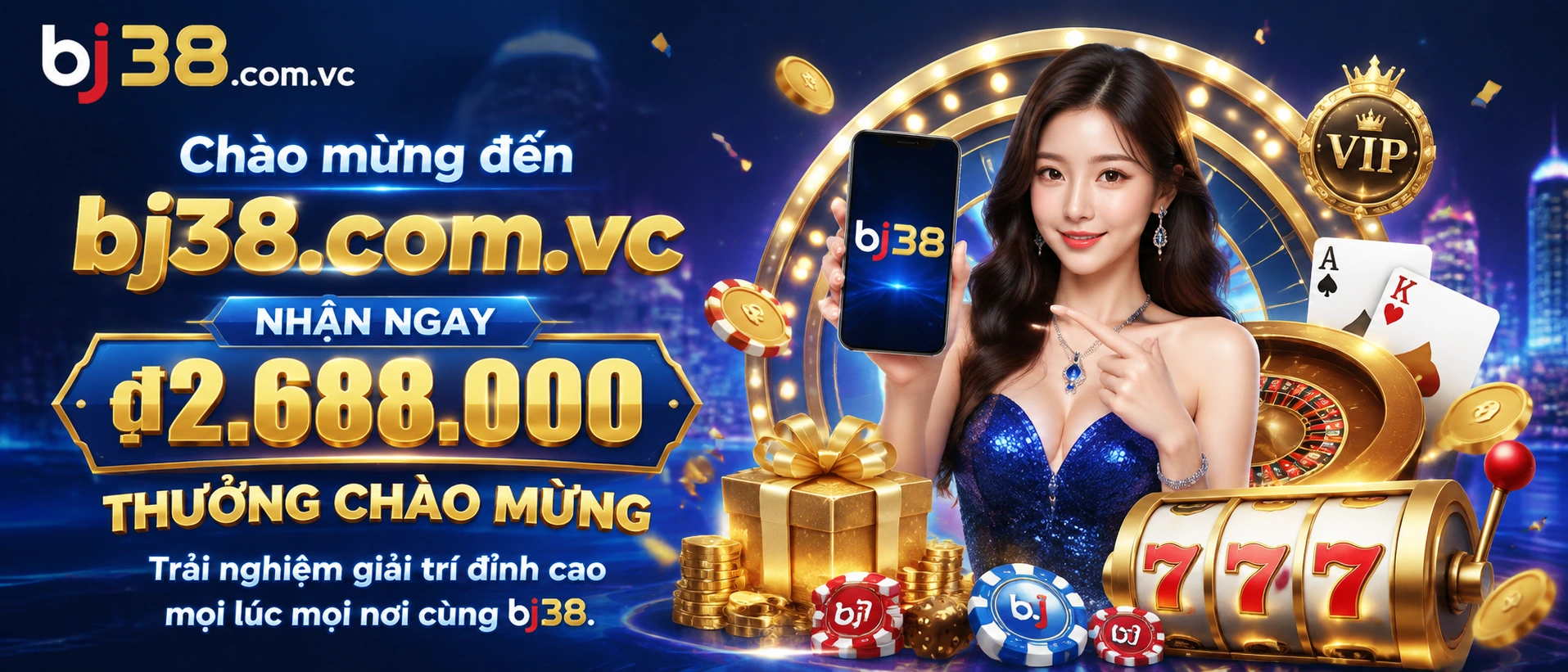 BJ38 trang chủ giải trí online trên mobile