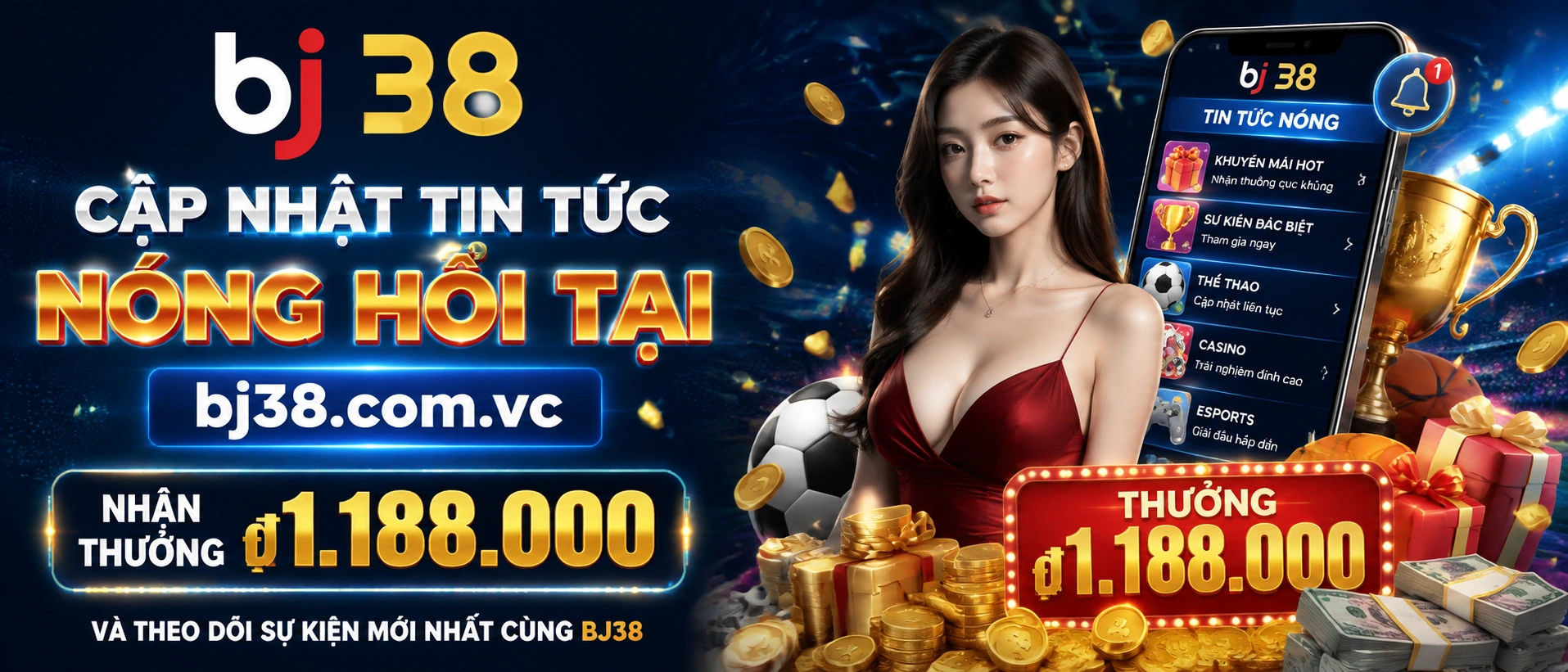 Giao diện BJ38 tin tức nổi bật với các cập nhật mới nhất
