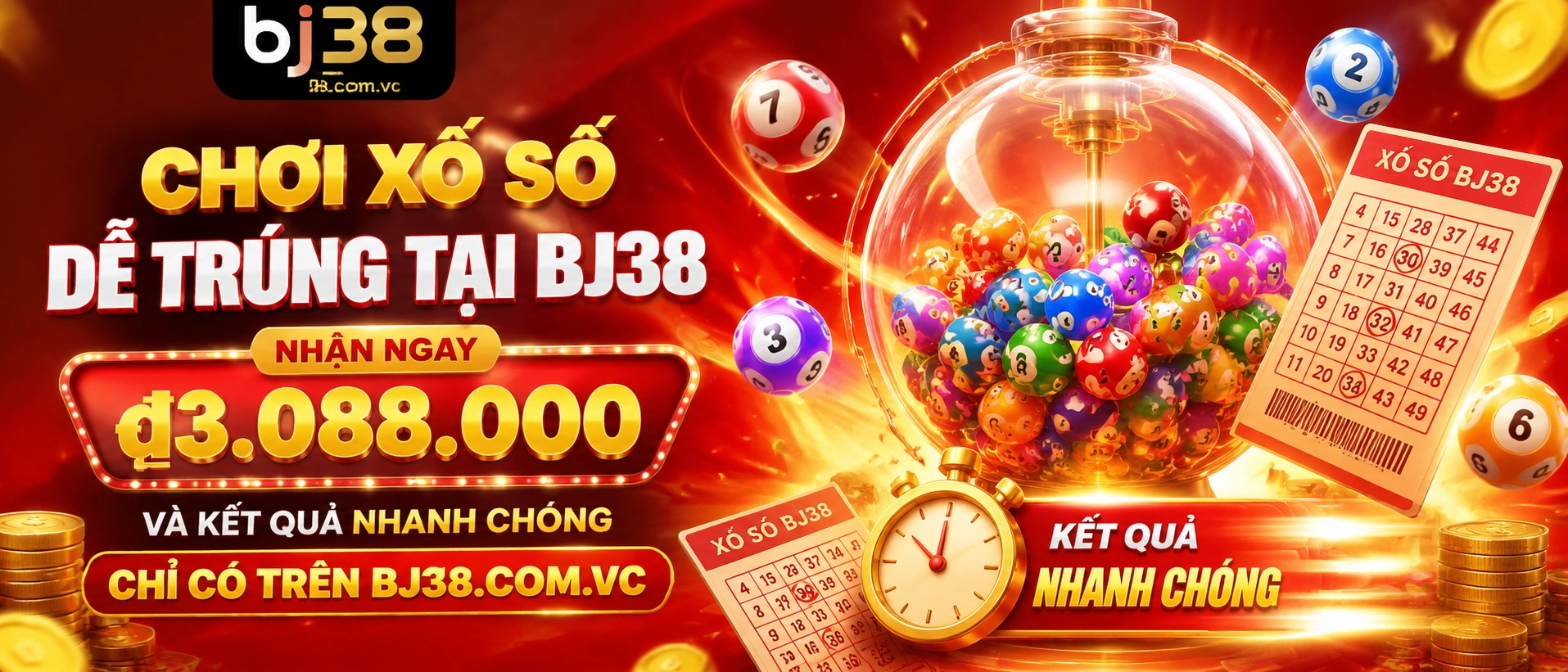 Bảng kết quả xổ số BJ38 hiển thị rõ trên giao diện mobile